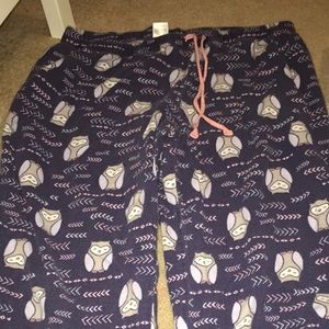 Owl Printed PJs